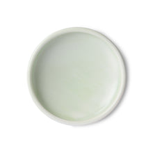 Load image into Gallery viewer, Mint green deep dessert plate
