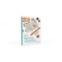 Load image into Gallery viewer, luxuries baking journal in a sleeve
